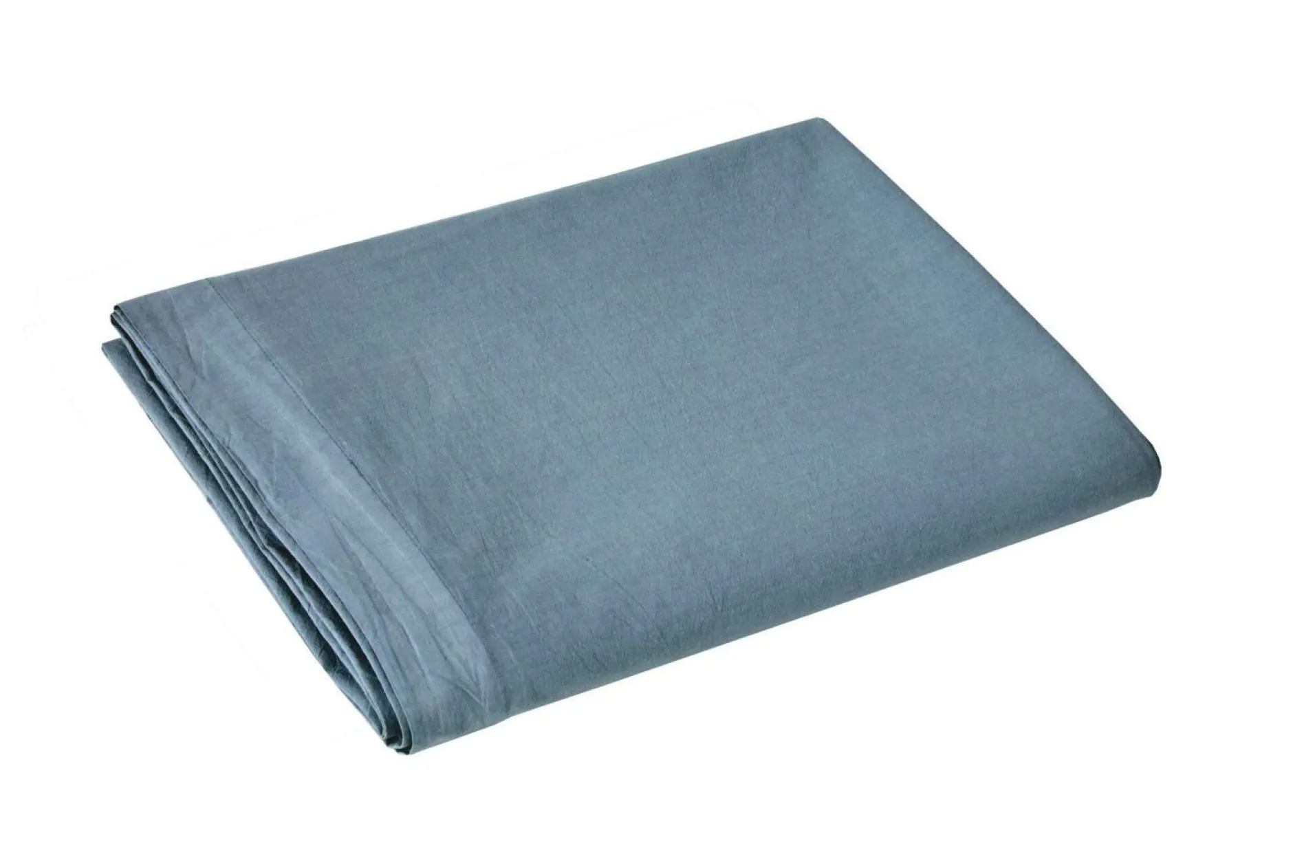 Draps>Camif BLANC DES VOSGES Drap percale lavée Bohème - - 280 x 310 cm Orage