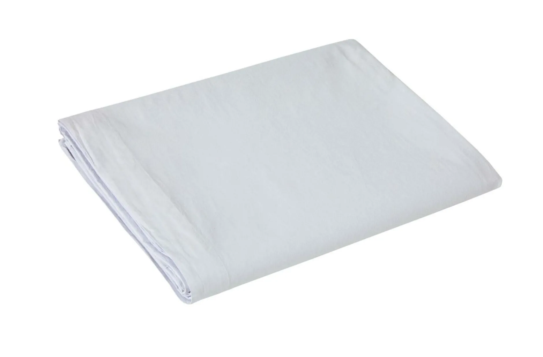 Draps>Camif BLANC DES VOSGES Drap percale lavée Bohème - - 240 x 300 cm Perle