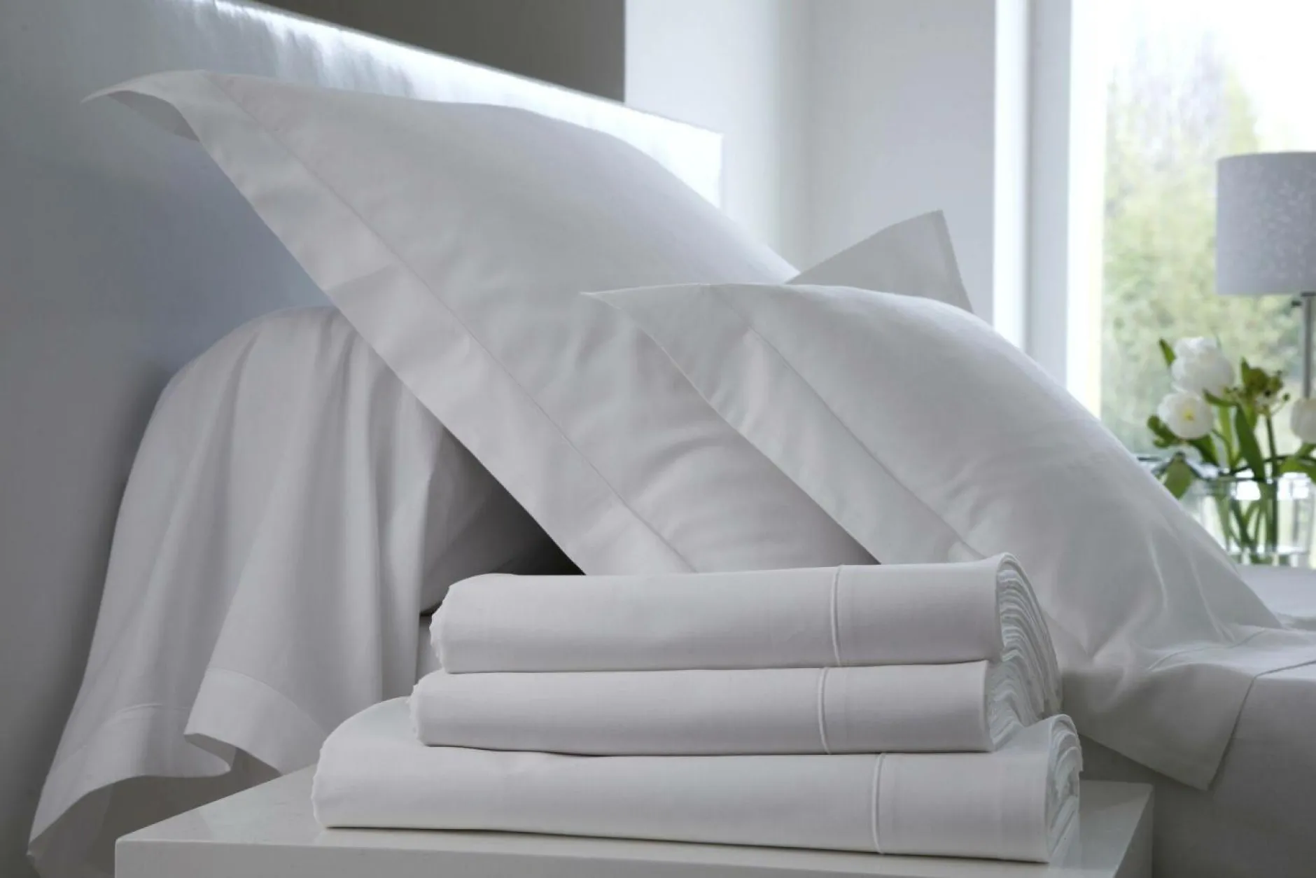 Draps>Camif DES VOSGES Drap Satin - - 240 x 300 cm Blanc