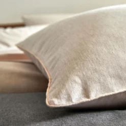 Housses De Couette>Camif BLANC DES VOSGES Housse de couette coton bio et recyclé Ressources - - 300 x 240 cm Lin