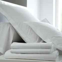 Housses De Couette>Camif DES VOSGES Housse de couette Percale Easy - - 280 x 240 cm Blanc