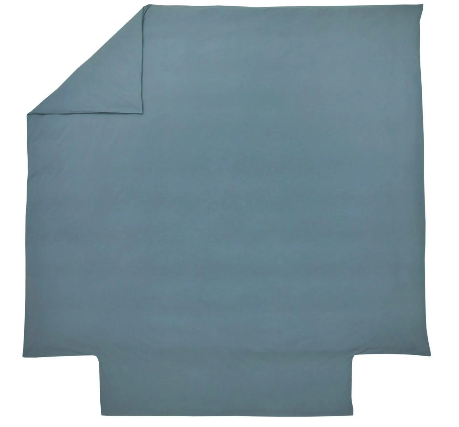 Housses De Couette>Camif BLANC DES VOSGES Housse de couette percale lavée Bohème - - 140 x 200 cm Orage