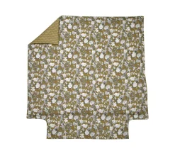 Housses De Couette>Camif BLANC DES VOSGES Housse de couette satin Impérial - - 140 x 200 cm Olive