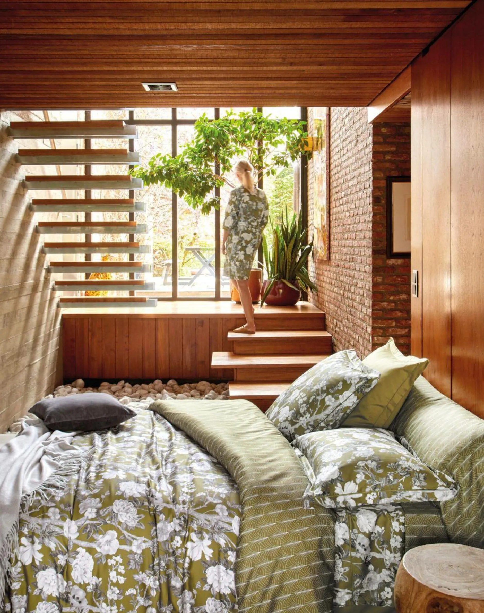 Taies D'Oreiller>Camif BLANC DES VOSGES Taie de traversin satin Impérial - - 90 x 190 cm Olive