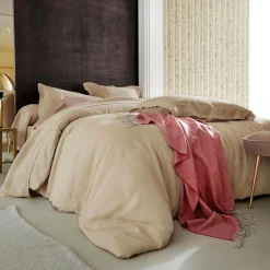 Taies D'Oreiller|Housses De Couette>Camif BLANC DES VOSGES Taie de traversin 100% lin lavé Louxor - - Taie de traversin 45 x 190 cm Naturel