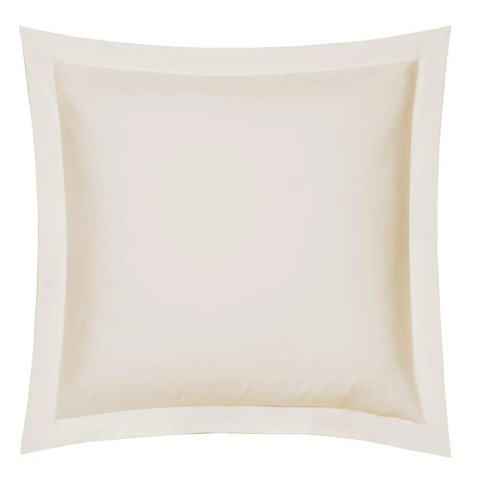 Taies D'Oreiller>Camif BLANC DES VOSGES Taie d'oreiller Satin - - Taie d'oreiller 65 x 65 cm Naturel