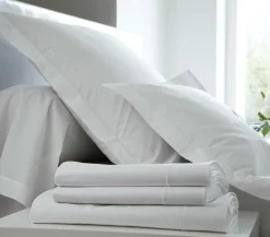 Taies D'Oreiller|Housses De Couette>Camif DES VOSGES Taie d'oreiller Percale Easy - - Taie d'oreiller 50 x 73 cm Blanc