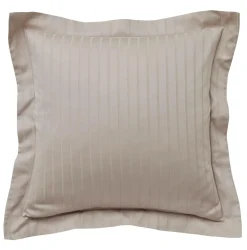 Taies D'Oreiller>Camif BLANC DES VOSGES Taie d'oreiller satin Divine - - Taie d'oreiller 50 x 73 cm Chanvre