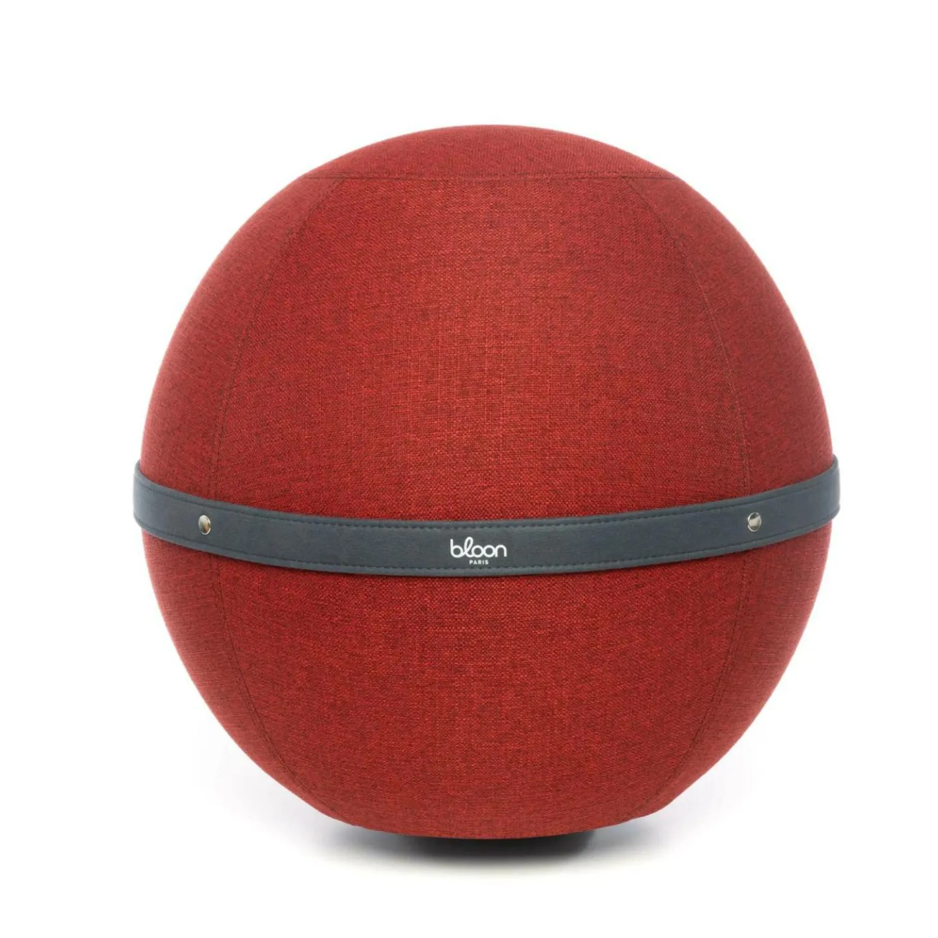 Chaises De Bureau>Camif BLOON PARIS Siège ballon dynamique tissu chiné - - Taille XL Rouge Carmin