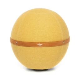 Chaises De Bureau>Camif BLOON PARIS Siège ballon dynamique tissu chiné - - Taille XL Jaune