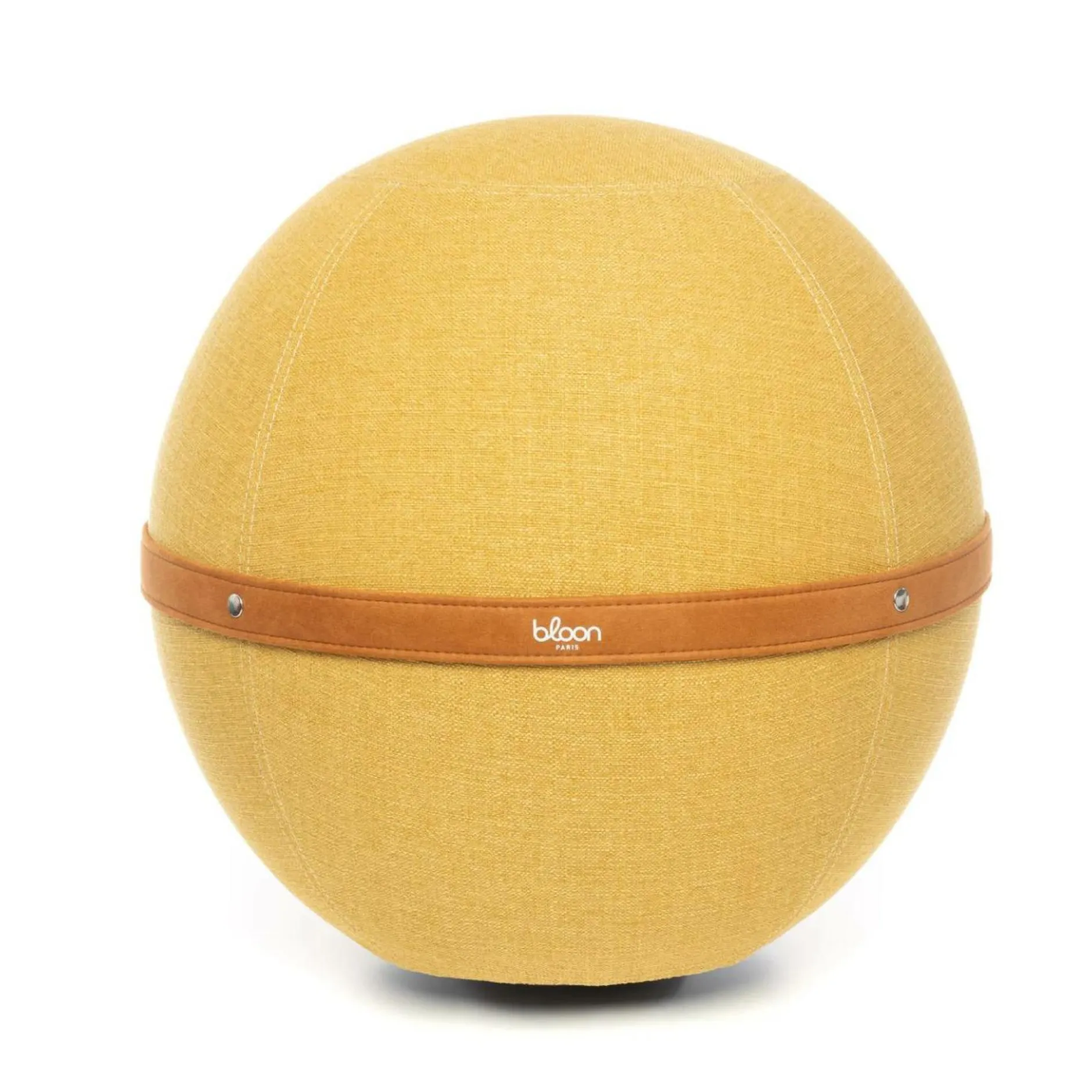 Chaises De Bureau>Camif BLOON PARIS Siège ballon dynamique tissu chiné - - Taille XL Jaune