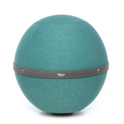 Chaises De Bureau>Camif BLOON PARIS Siège ballon dynamique tissu chiné - - Taille XL Bleu Lagon