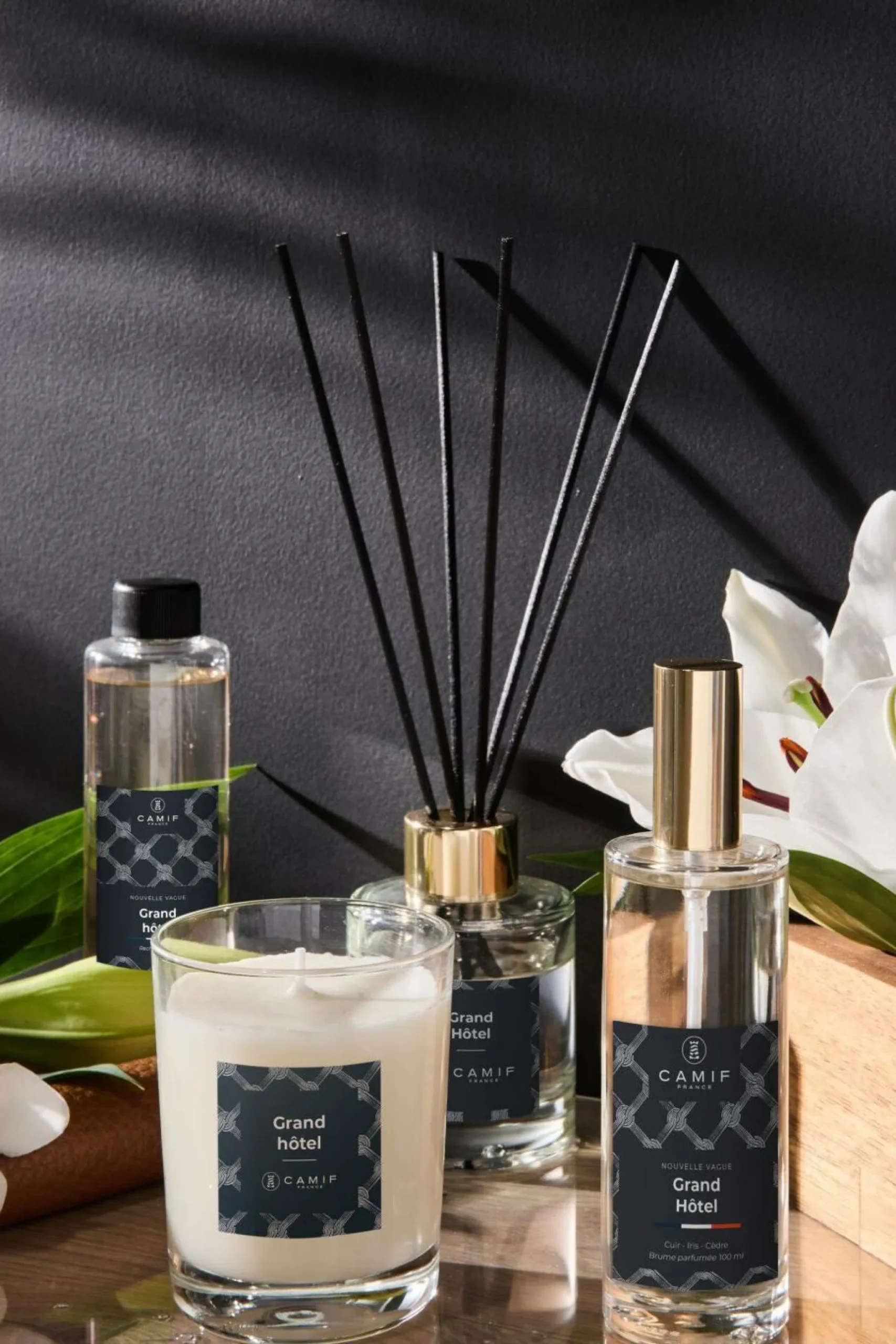 Bougies>Camif Bougie parfumée Grand Hôtel
