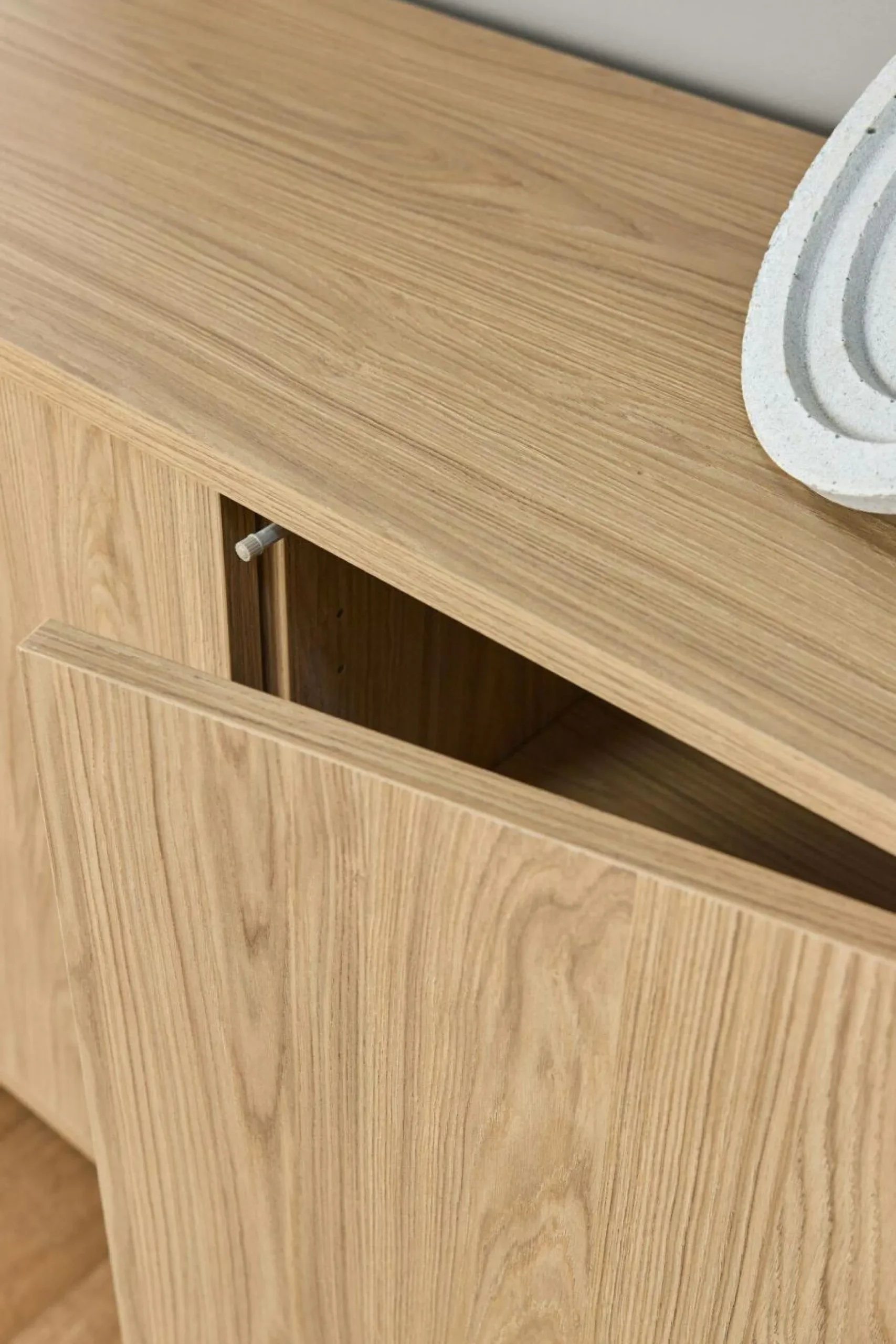 Buffets>Camif Buffet 3 portes décor bois Simon