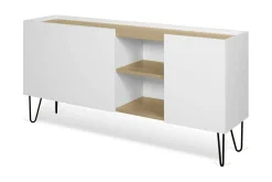 Buffets>Camif Buffet 3 portes Nina - Blanc