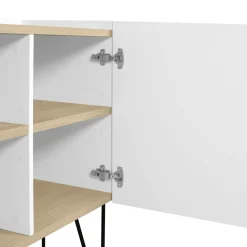 Buffets></noscript>Camif Buffet 3 portes Nina - Blanc