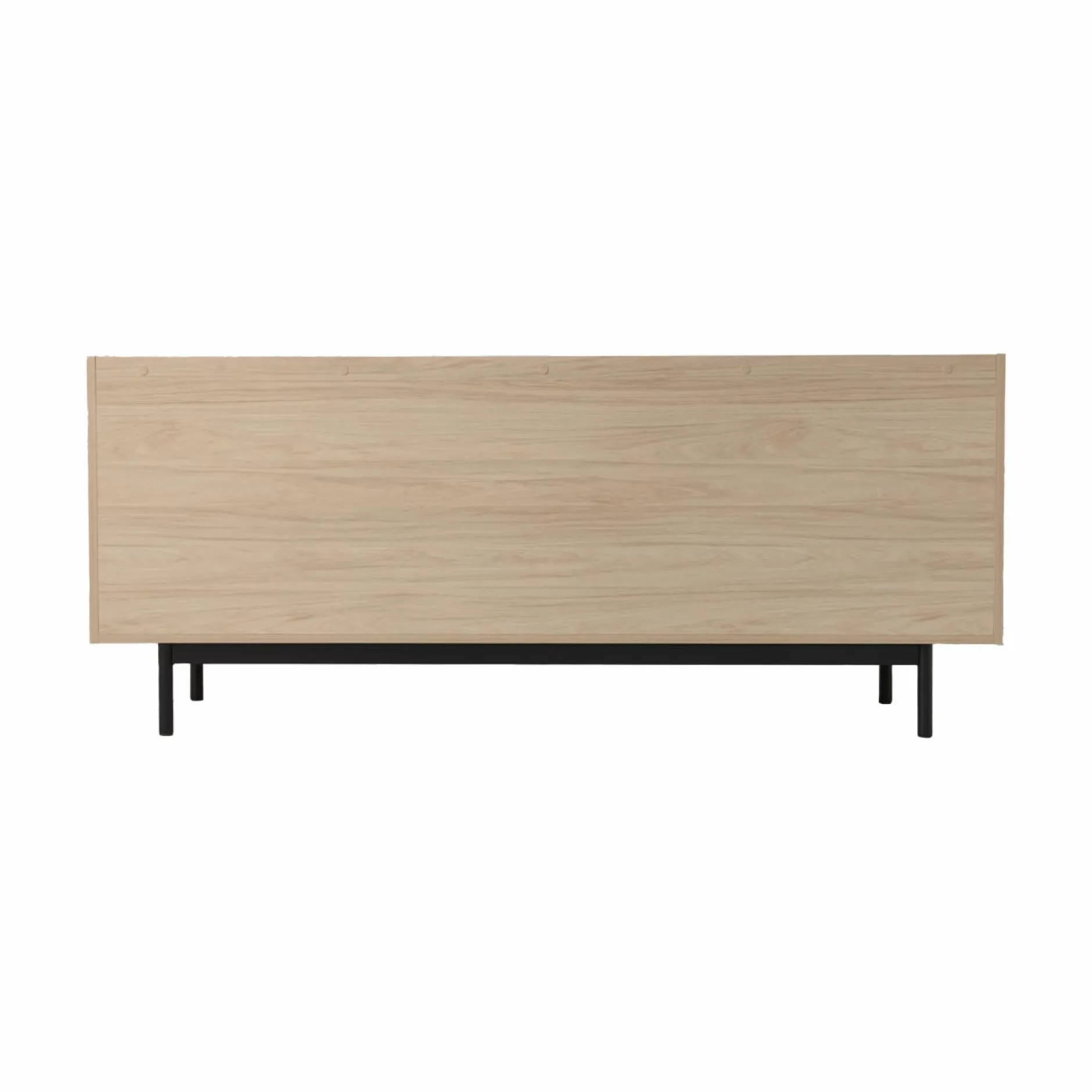 Buffets>Camif Buffet décor bois pieds métal 2 portes Mila