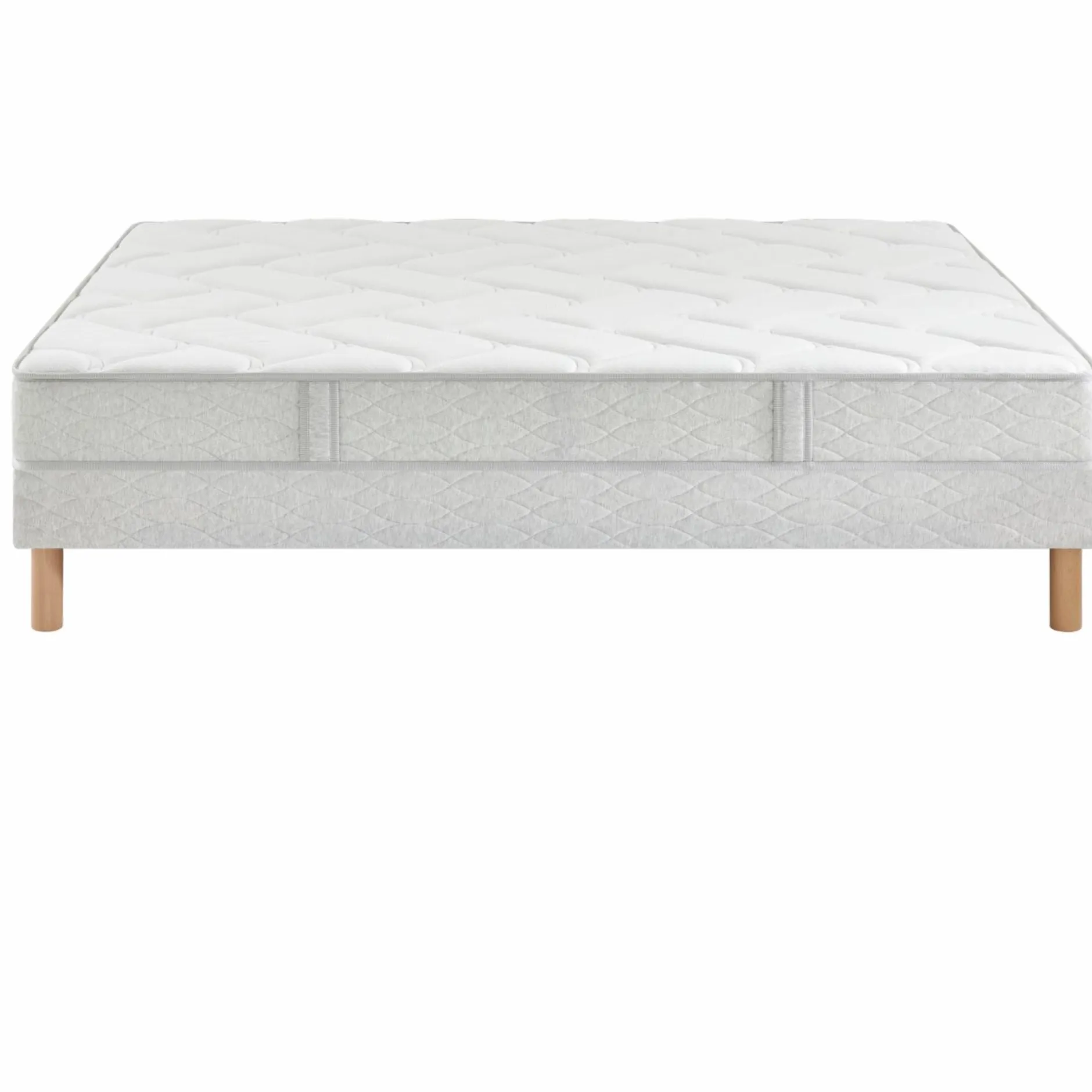 Ensembles 90 X 190 Cm|Ensembles 160 X 200 Cm>Camif BULTEX Ensemble matelas et sommier Back to Basics - 2 x 80 x 200 cm