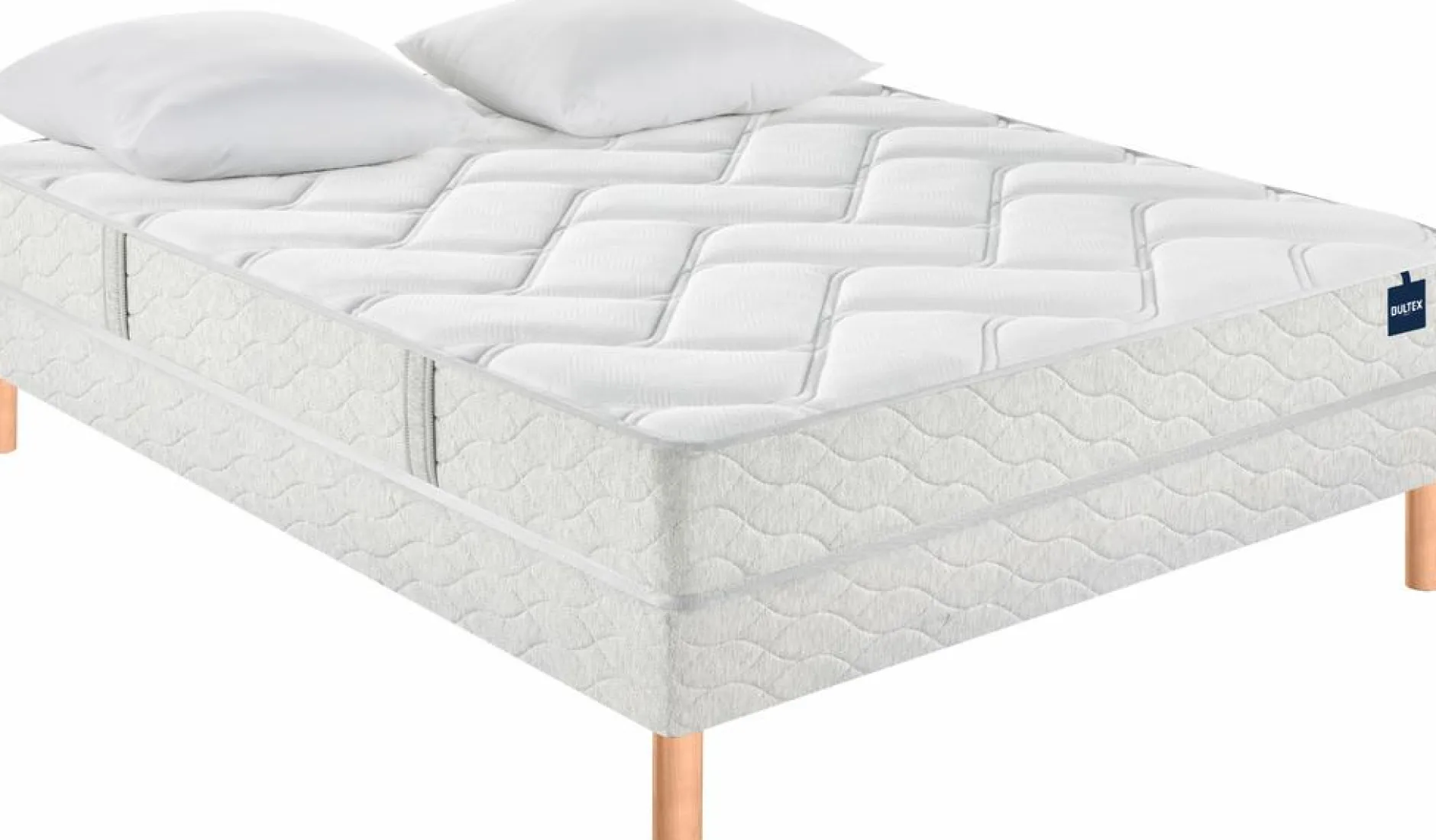 Ensembles 140 X 190 Cm|Ensembles 160 X 200 Cm>Camif BULTEX Ensemble Super Back to Basics + - 2 x 80 x 200 cm