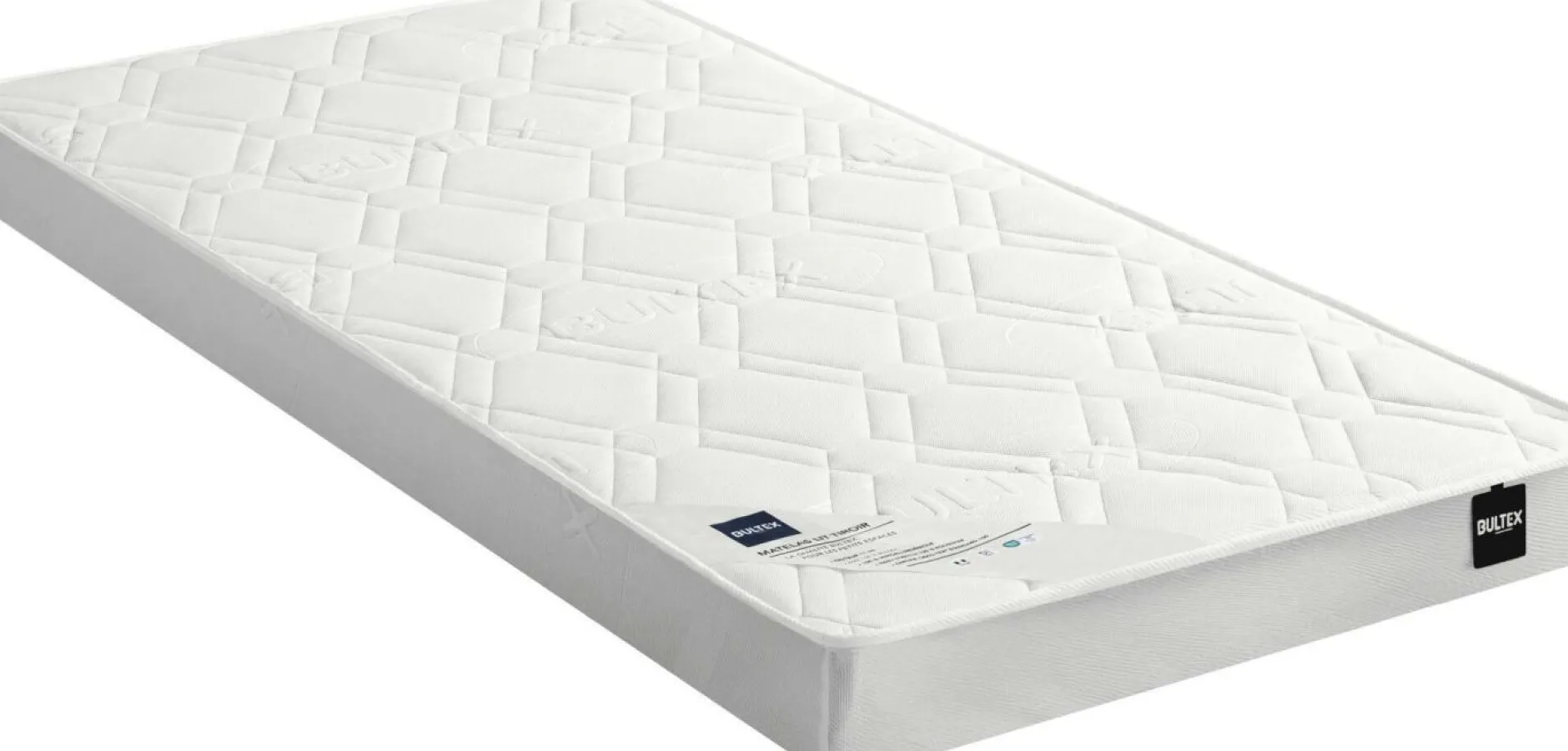 Matelas 90 X 190 Cm|Matelas Lits Gigognes>Camif BULTEX Matelas mousse 11 cm pour lit gigogne - 80 x 190 cm