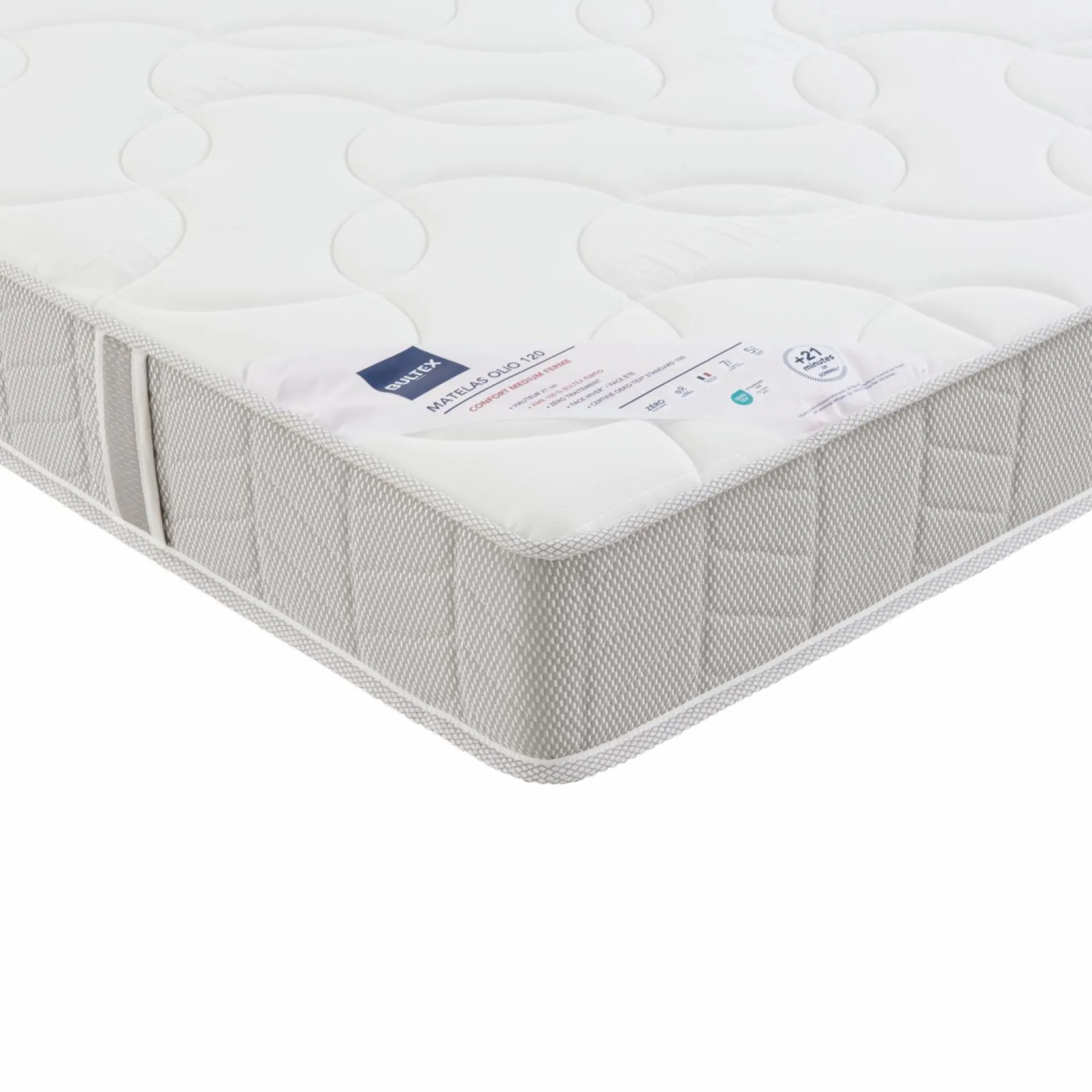 Matelas 90 X 190 Cm|Matelas 140 X 190 Cm>Camif BULTEX Matelas mousse 21 cm Olio 2 - 140 x 200 cm