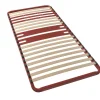 Sommiers 90 X 190 Cm|Sommiers 140 X 190 Cm>Camif BULTEX Sommier cadre métal à lattes 5 zones 4 cm Morpho - 90 x 200 cm