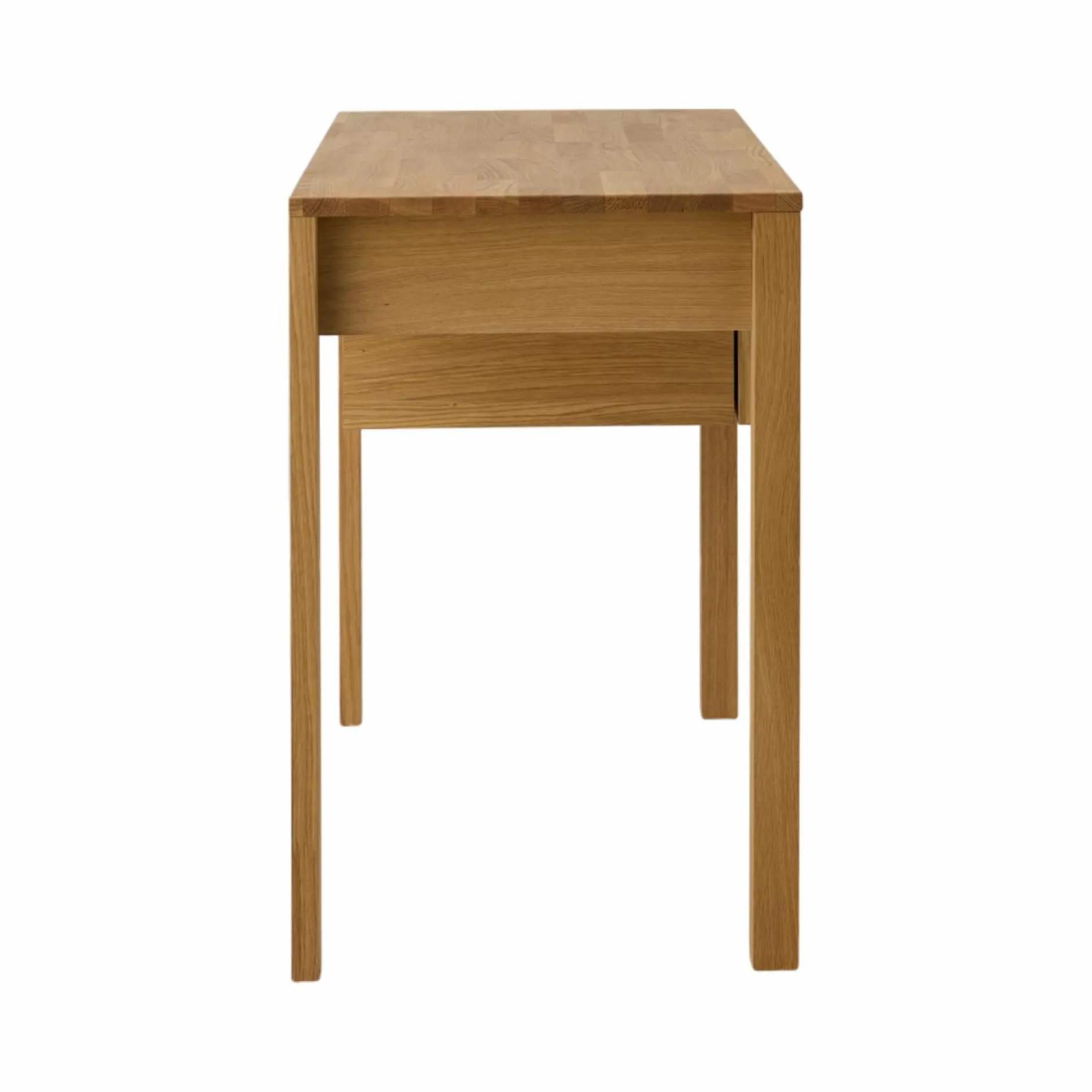 Bureaux>Camif Bureau chêne massif 2 tiroirs Luminescence