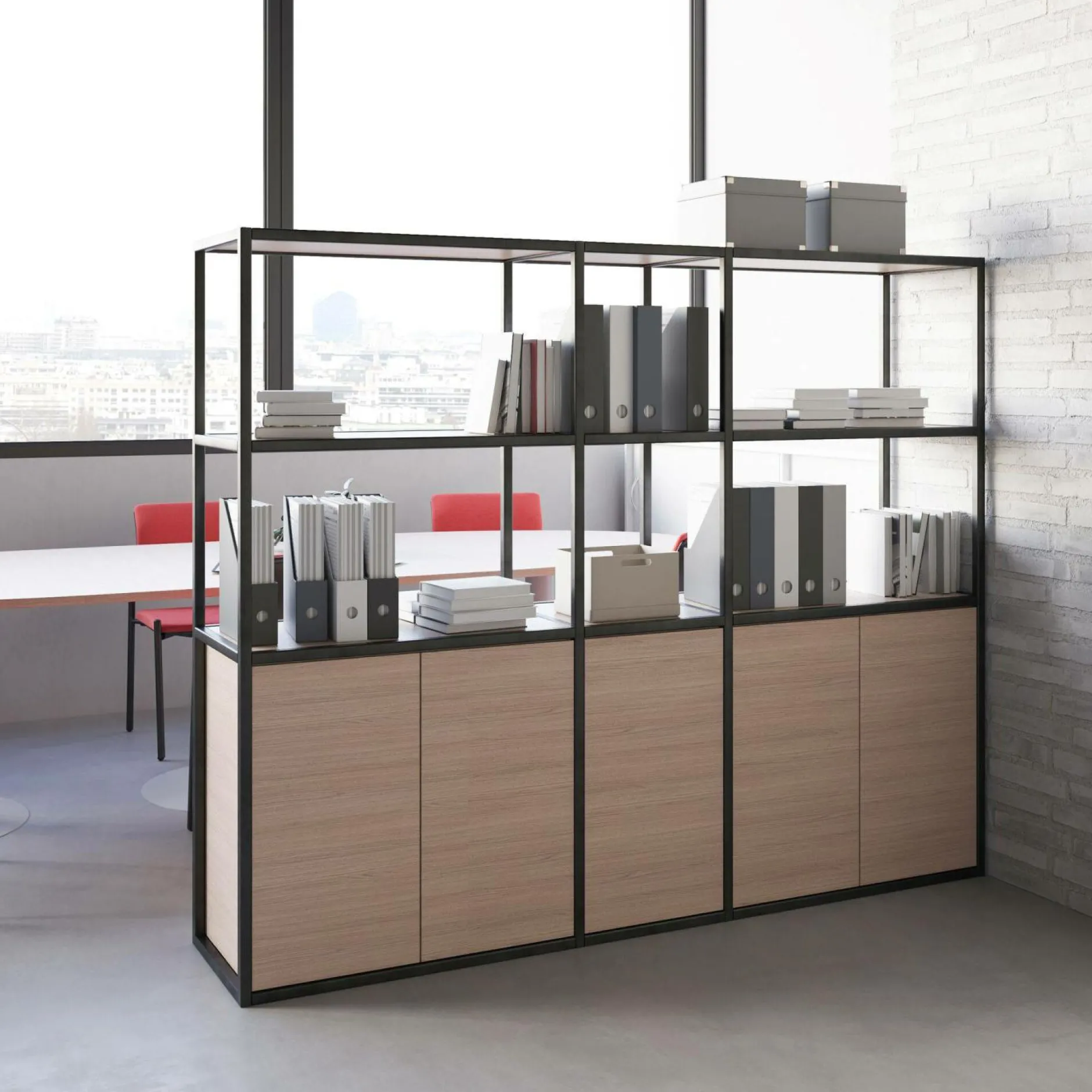 Meubles De Rangement Bureau|Meubles De Rangement Bureau>Camif BURONOMIC Bibliothèque 1 porte Alto