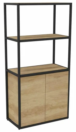 Meubles De Rangement Bureau|Meubles De Rangement Bureau>Camif BURONOMIC Bibliothèque 2 portes Alto