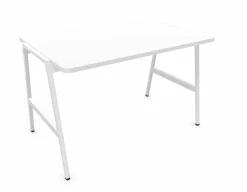 Bureaux>Camif BURONOMIC Bureau Alto - - 120 x 80 cm Blanc / Pieds Blancs