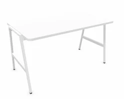 Bureaux>Camif BURONOMIC Bureau Alto - - 140 x 80 cm Blanc / Pieds Blancs