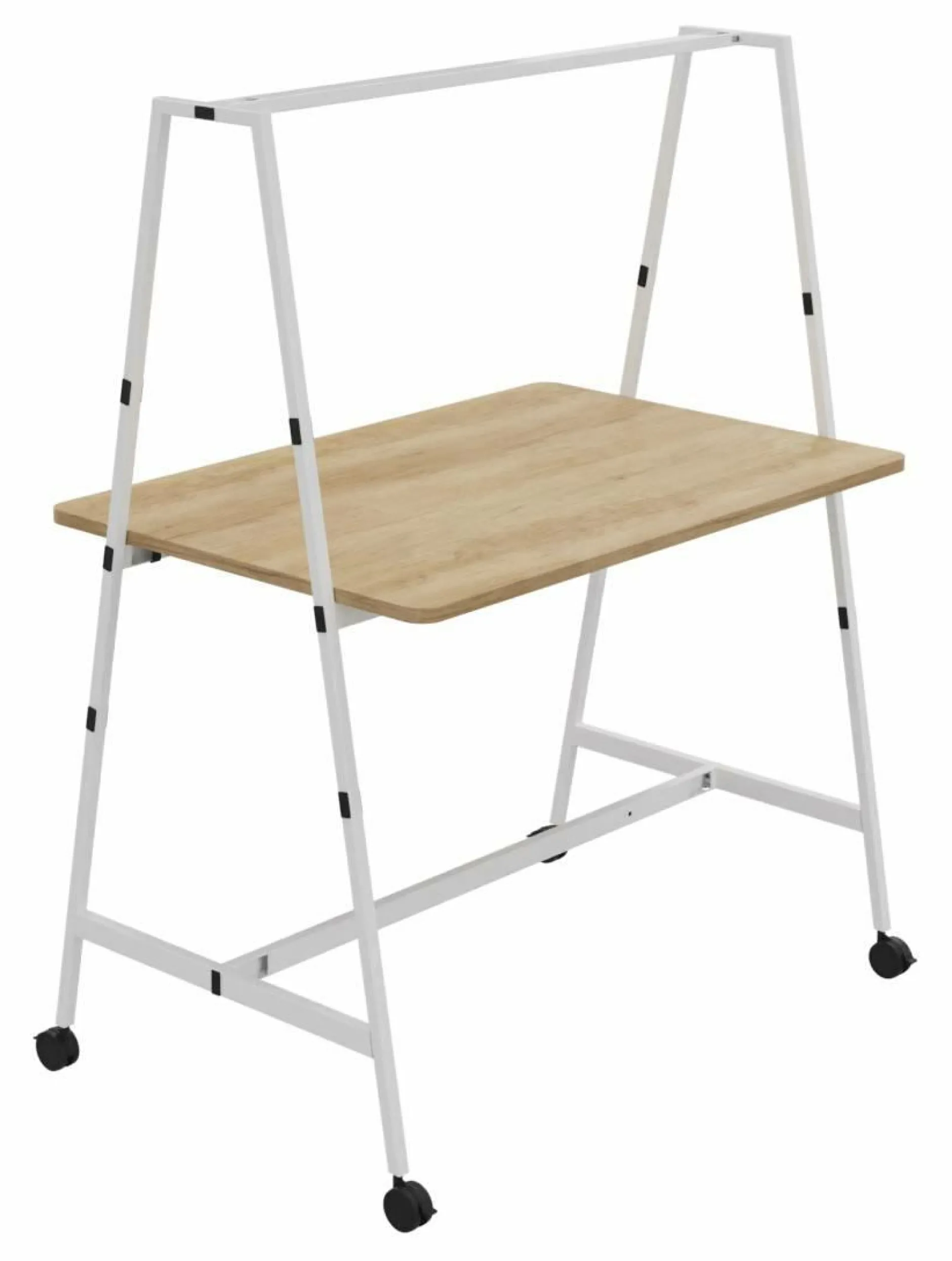 Bureaux>Camif BURONOMIC Table de travail collaborative mobile Alto - - Largeur 140 cm Blanc