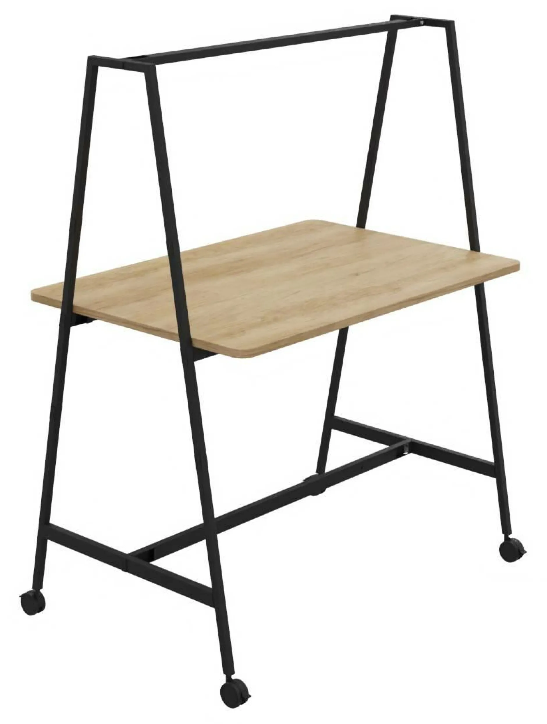 Bureaux>Camif BURONOMIC Table de travail collaborative mobile Alto - - Largeur 140 cm Noir