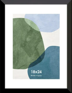 Cadres>Camif Cadre photo Galeane - - 18 x 24 cm Noir