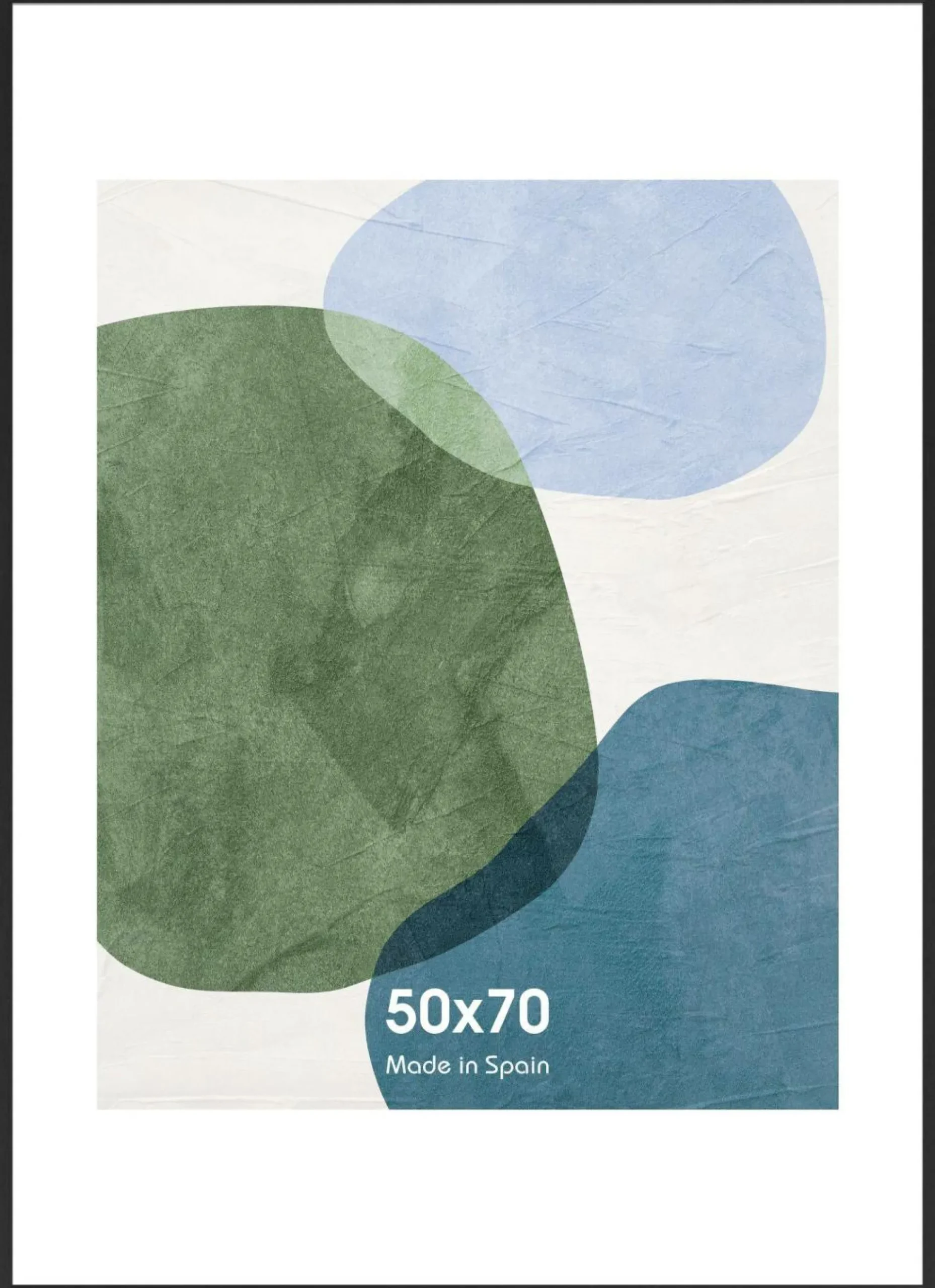 Cadres>Camif Cadre photo Galeane - - 50 x 70 cm Noir