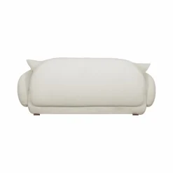 Canapés Fixes></noscript>Camif Canapé bouclette Oméga - - 3 places Ivoire