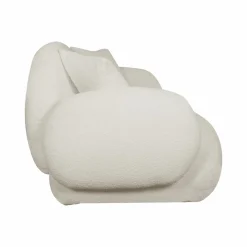 Canapés Fixes></noscript>Camif Canapé bouclette Oméga - - Grand 2 places Ivoire