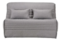Bz>Camif Canapé BZ tissu matelas 15 cm Guidel - - 160 x 200 cm Gris Clair