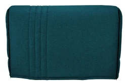 Bz></noscript>Camif Canapé BZ tissu matelas 15 cm Genay - Bleu Marine