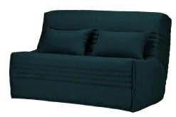 Bz>Camif Canapé BZ tissu matelas 15 cm Guidel - - 140 x 200 cm Bleu Marine