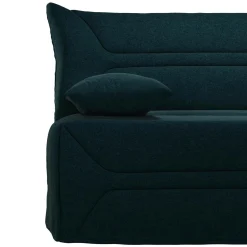 Bz></noscript>Camif Canapé BZ tissu matelas 12 cm Garance - Bleu Marine