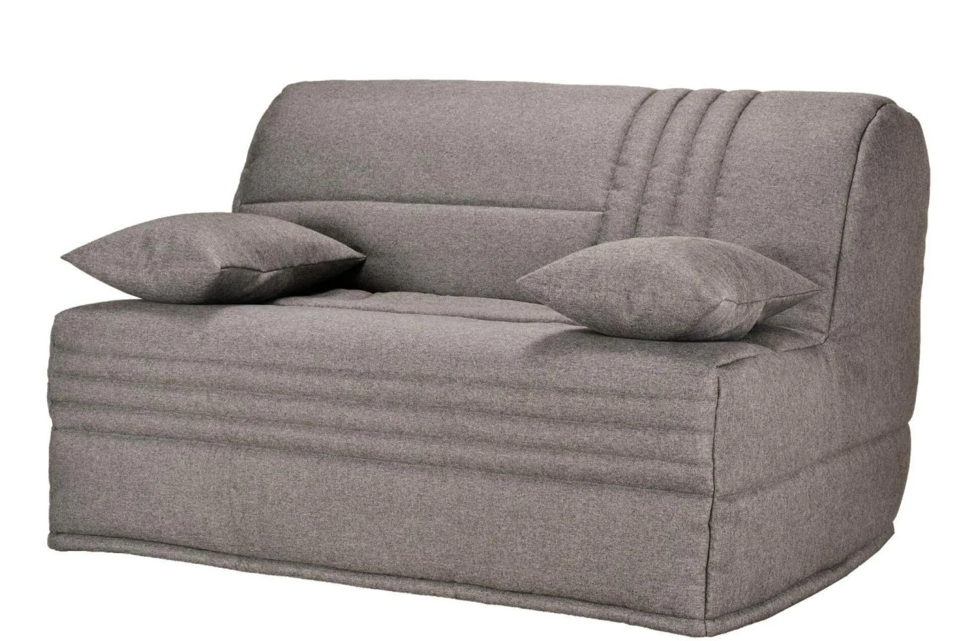 Bz>Camif Canapé BZ tissu matelas 15 cm Genay - Taupe