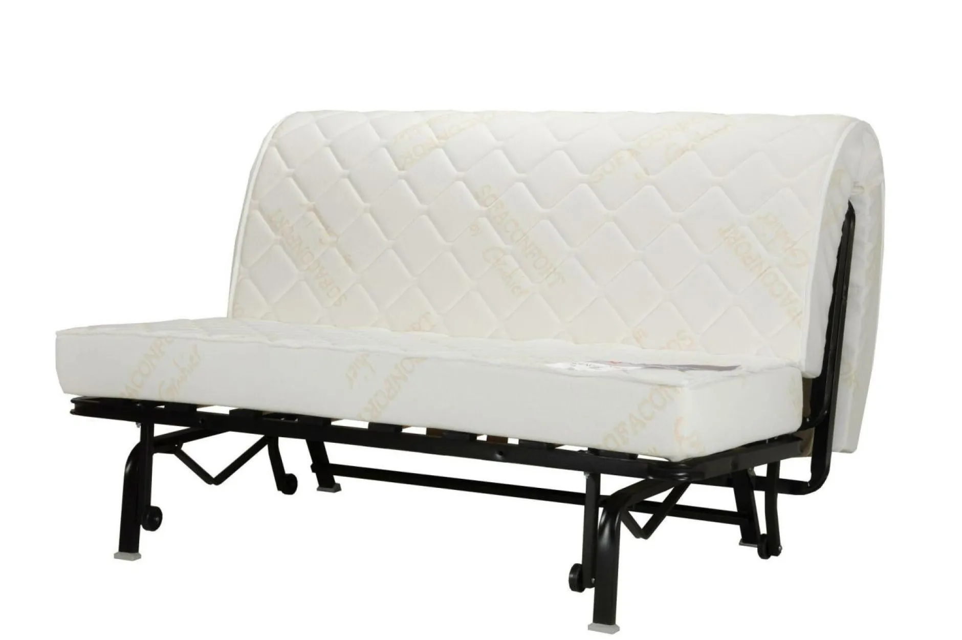 Bz>Camif Canapé BZ tissu matelas 15 cm Genay - Taupe