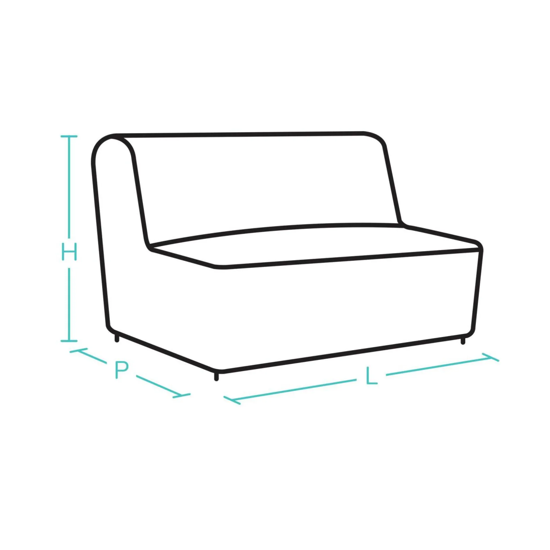 Bz>Camif Canapé BZ tissu matelas 15 cm Guidel - - 140 x 200 cm Bleu Canard