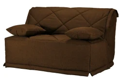 Bz>Camif Canapé BZ tissu matelas Bultex 15 cm Gina - Ebène