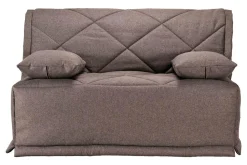 Bz>Camif Canapé BZ tissu matelas Bultex 15 cm Gina - Taupe