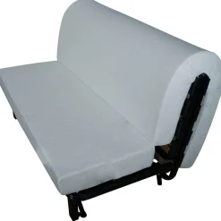 Bz></noscript>Camif Canapé BZ velours matelas 15 cm Oriane - - Matelas mousse HR Vert Emeraude