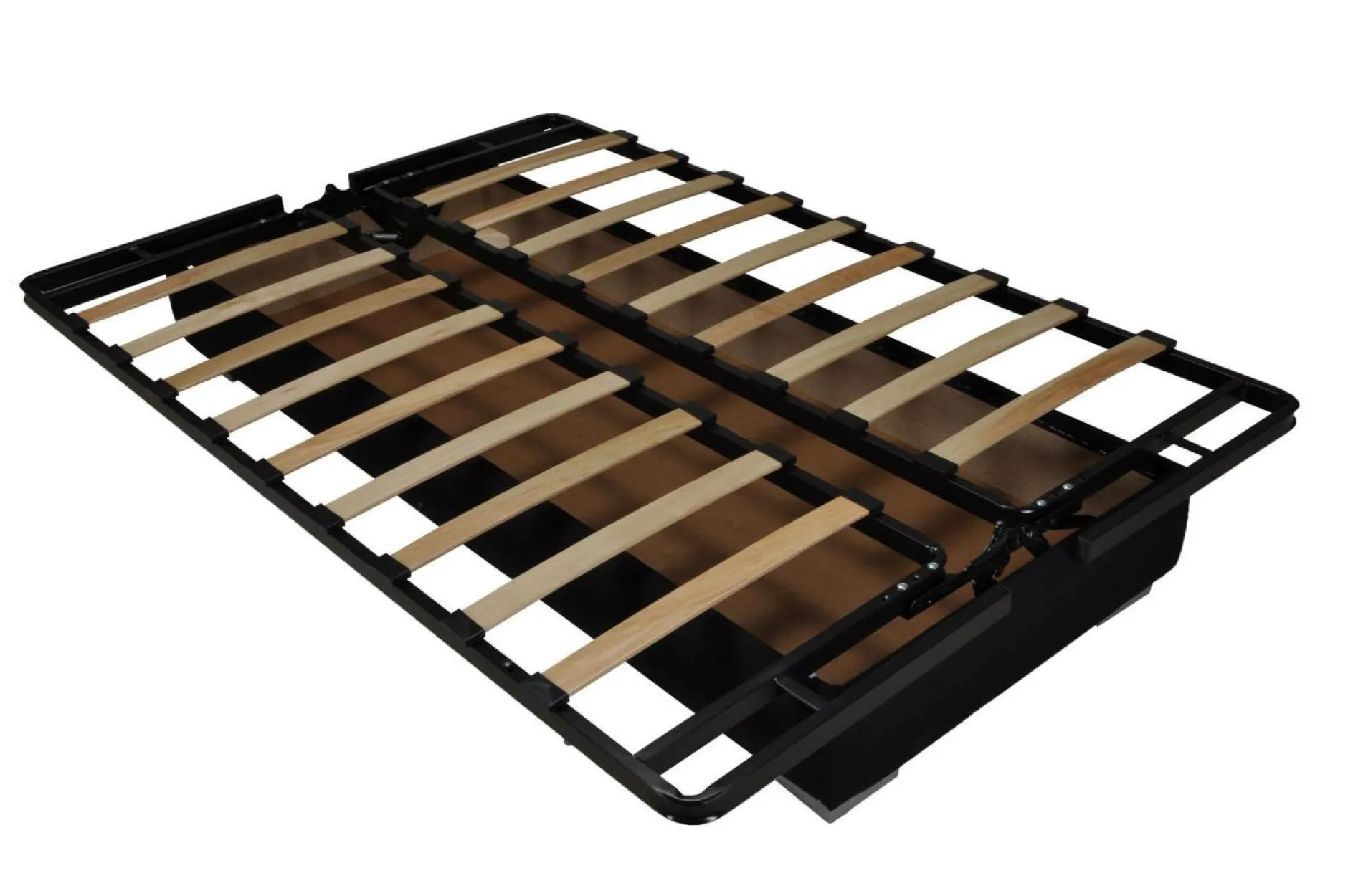 Clic-Clac>Camif Canapé clic-clac Gabriel, matelas Bultex 14 cm - Noir