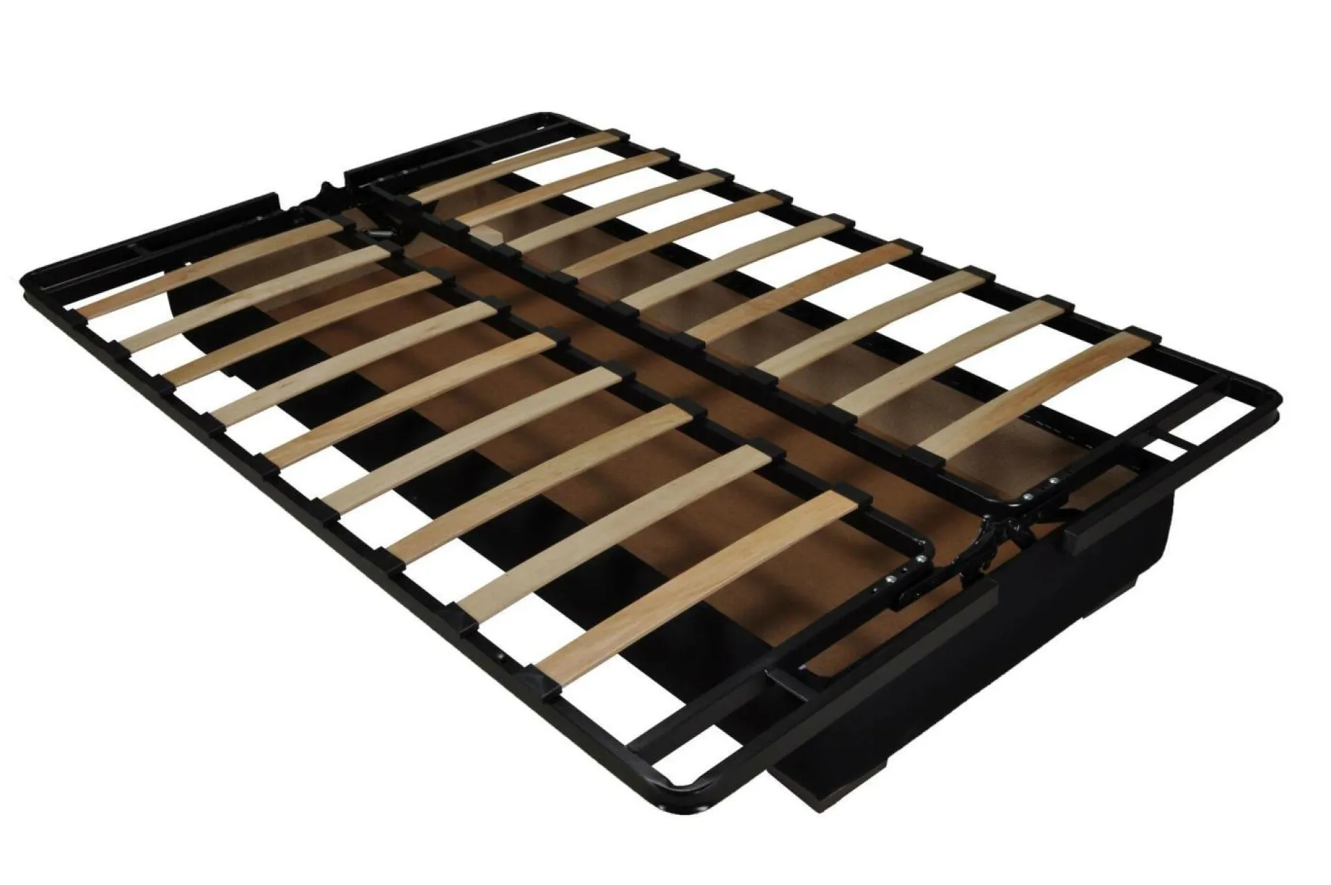 Clic-Clac>Camif Canapé clic-clac tissu matelas 15 cm Gaya - - 130 x 190 cm Anthracite