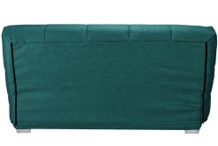 Clic-Clac></noscript>Camif Canapé clic-clac tissu matelas Bultex 14 cm Gizia - - 130 x 190 cm Bleu Canard